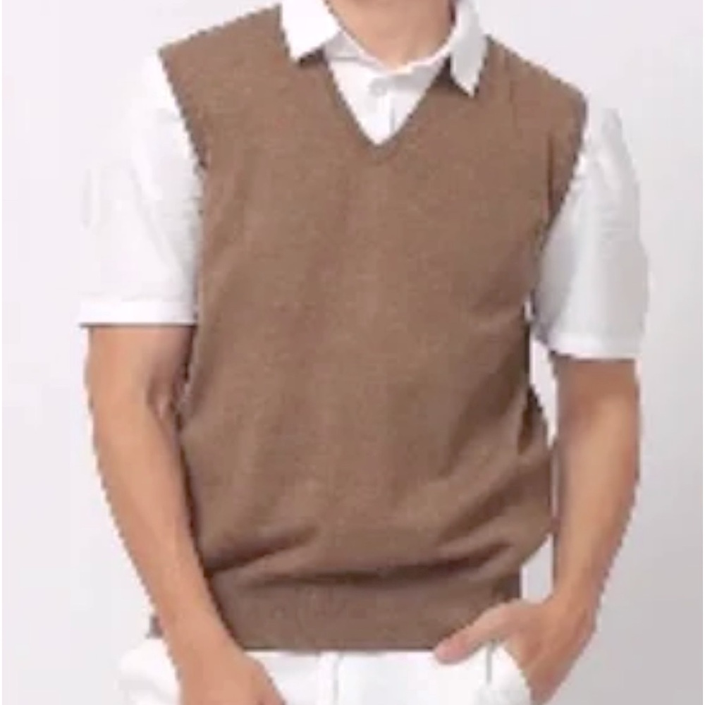 Turnbury Merino Wool sweater vest Big and Tall Size 2xt Black$69
